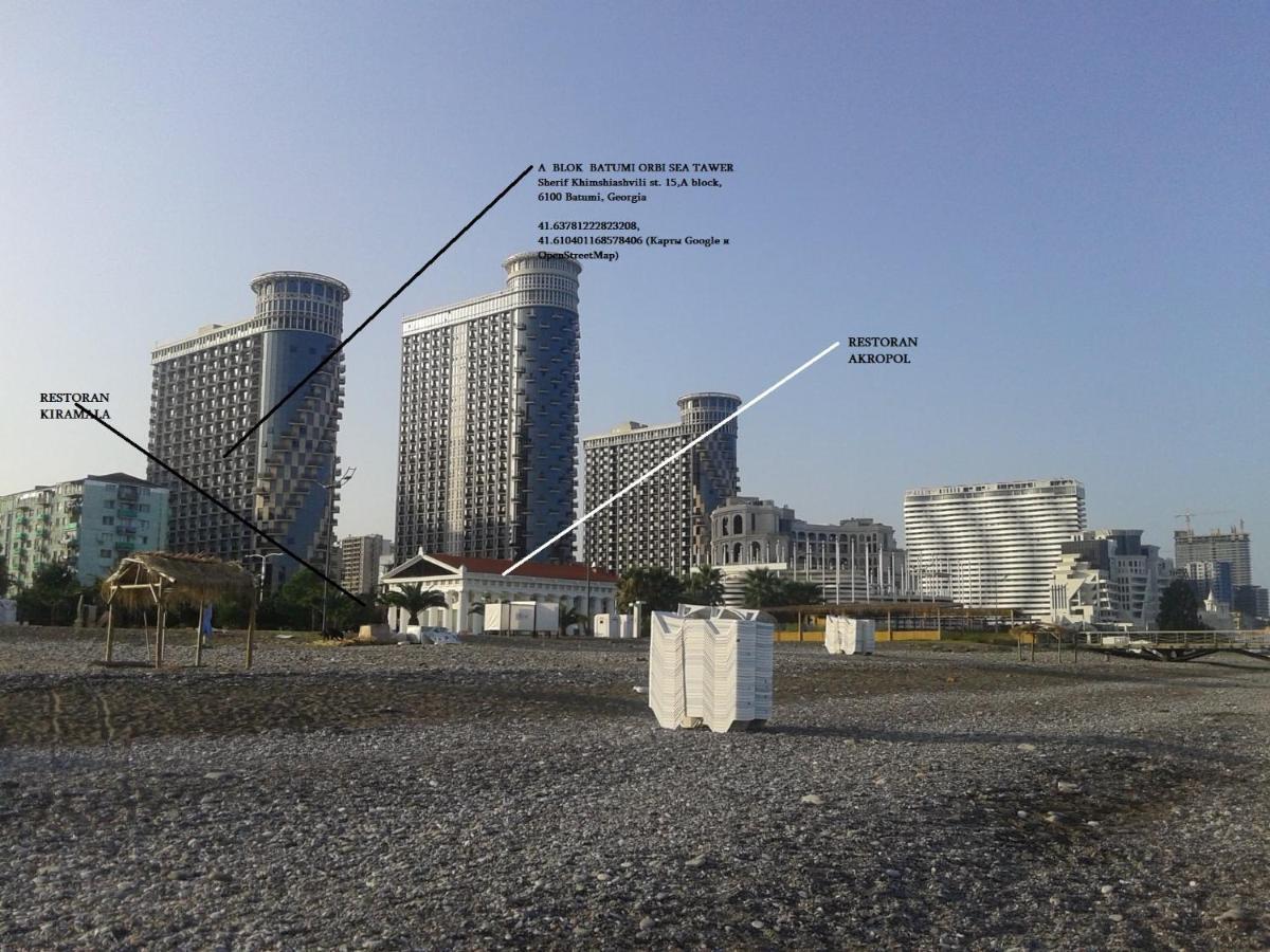Apartament Batumi Orbi Sea Tawer Zewnętrze zdjęcie